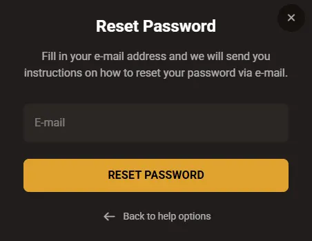 Je Slotlair Casino-accountwachtwoord wijzigen