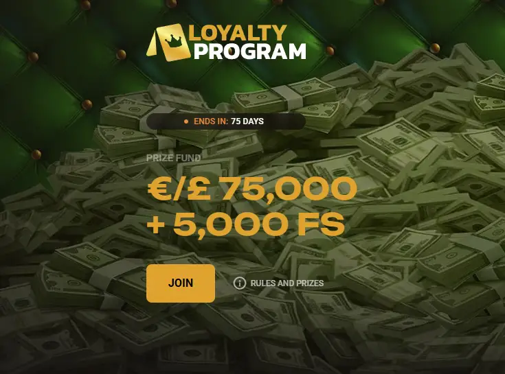 Deelnemen aan het Slotlair Casino loyaliteitsprogramma